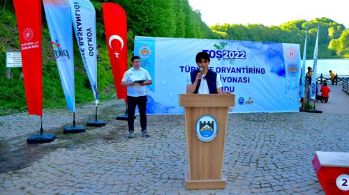 2022 Türkiye Oryantiring Şampiyonası Gölköy'de düzenlendi.